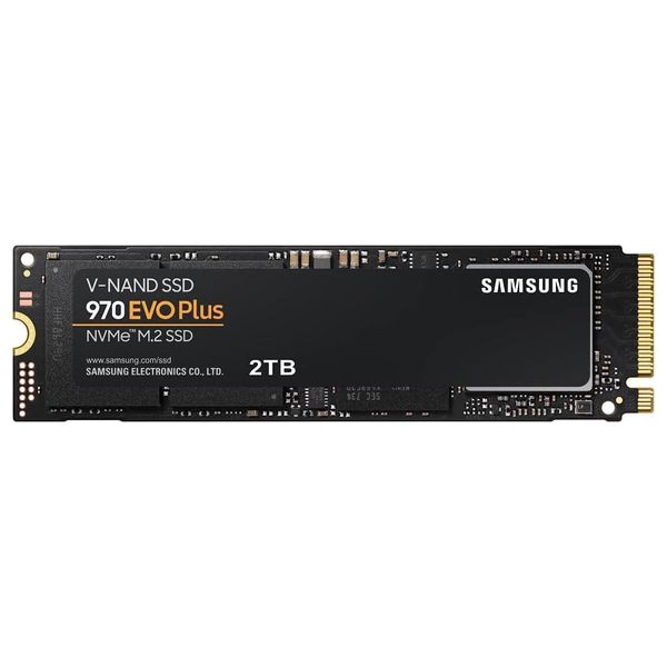  Samsung 970 EVO PLUS - 2TB - NVMe PCIe Internal SSD Hard Drive - Black 