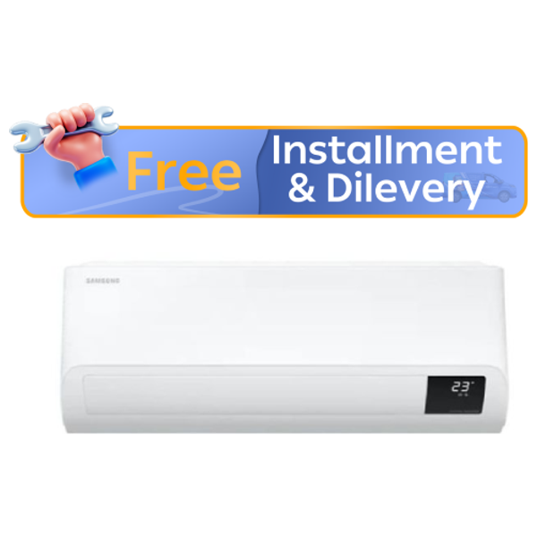 Samsung AR24CSFZAWK/IQ - 2 Ton - Wall Mounted Split - White - Inverter - Amp Control + Free Installation