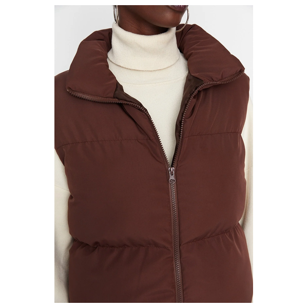 Trendyolmilla Women’s Water Repellent Inflatable Vest - Brown