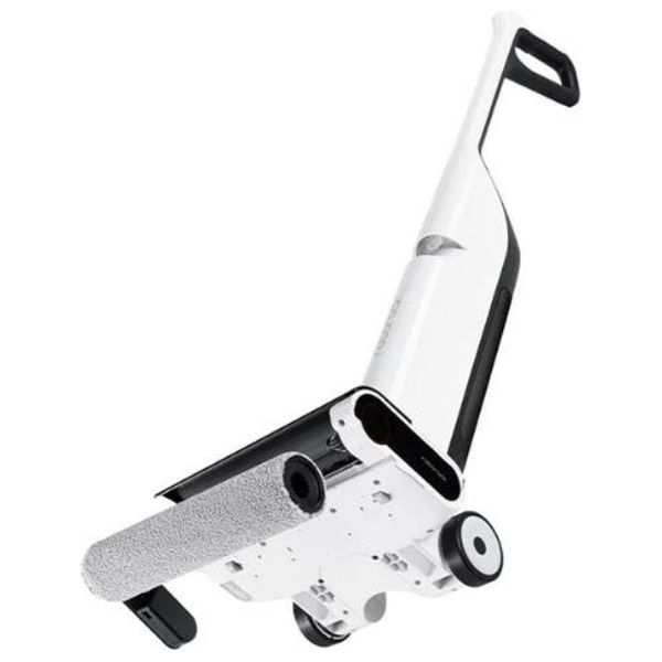  Roborock Flexi Lite - 17000 Pa Suction - Hot Water Self-Cleaning - 60-Min Hot Air Drying - 180° Flexible Design - 40-Min Runtime - White 