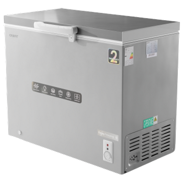  Crafft CRF-210 - 10ft - Chest Freezer - Gray 