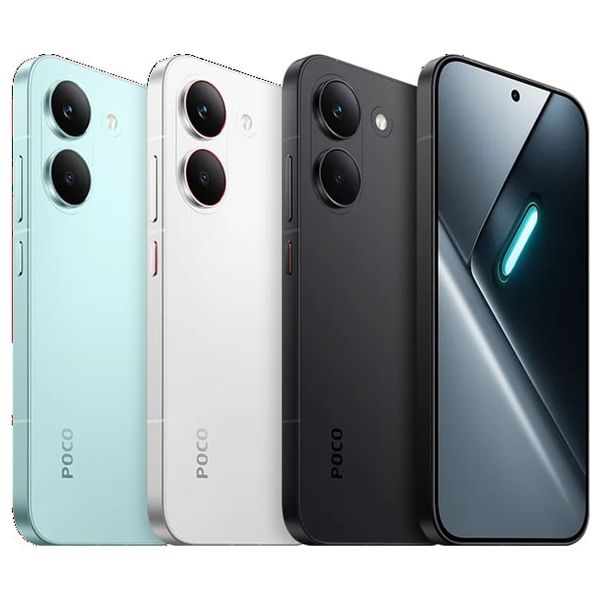 شاومي بوكو X8 برو - دبل سيم - شاشة 6.59 بوصة AMOLED - معالج Dimensity 8500-Ultra - بطارية 6500 مللي أمبير بالساعة، شحن 100 واط - ميزات الذكاء الاصطناعي