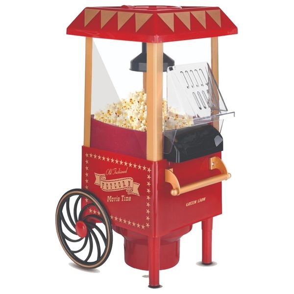  Green Lion GNVNTPOPMRRD - Popcorn Maker - Red 