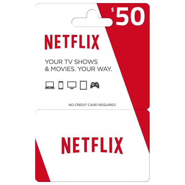 Elryan NETFLIX CARD 50 for USA account