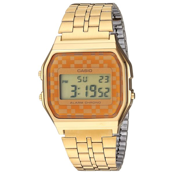 Men's digital watch sales with metal band