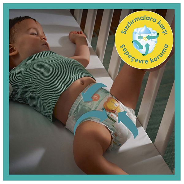  Prima Active Baby Diapers - Full Leak Protection, Size 8 - 31 Pieces 