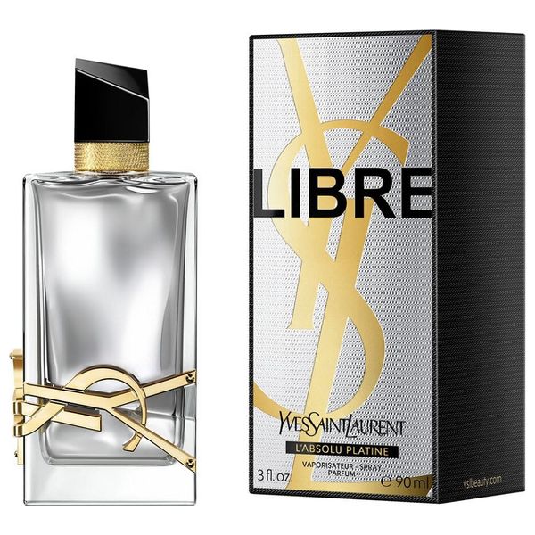 Libre LAbsolu Platine by Yves Saint Laurent for Women - Eau de Parfum, 90ml