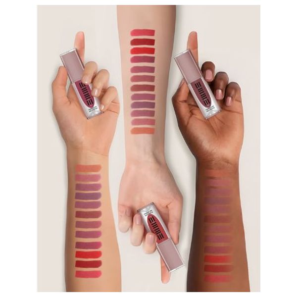  Emme London Power Stay Ink Lipstick - Long-Lasting Waterproof Formula, 110 Kiss&Part 
