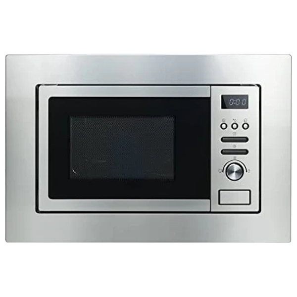 Silver built top in microwave