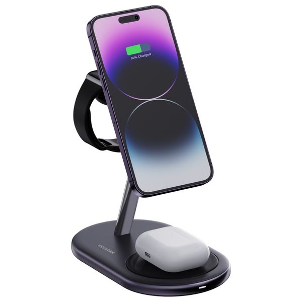  Innostyle MagStation 3-in-1 - Wireless Charger 
