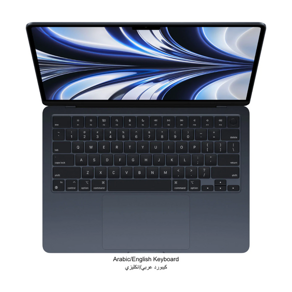 لابتوب ابل MacBook Air 13.6" - M2 8-Core - اسود