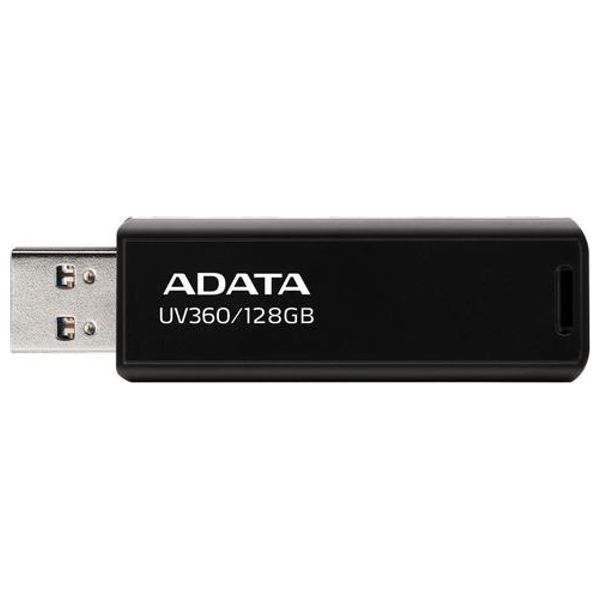 ADATA UV360 Metal USB 3.2 - 128GB - USB Flash Drive - Black