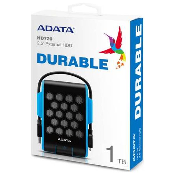 HDD هارد خارجي اي داتا HD720 - ازرق - 1تيرابايت