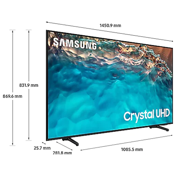 Samsung UA65BU8000 - 65" - Smart - DTV - 4K - LED TV