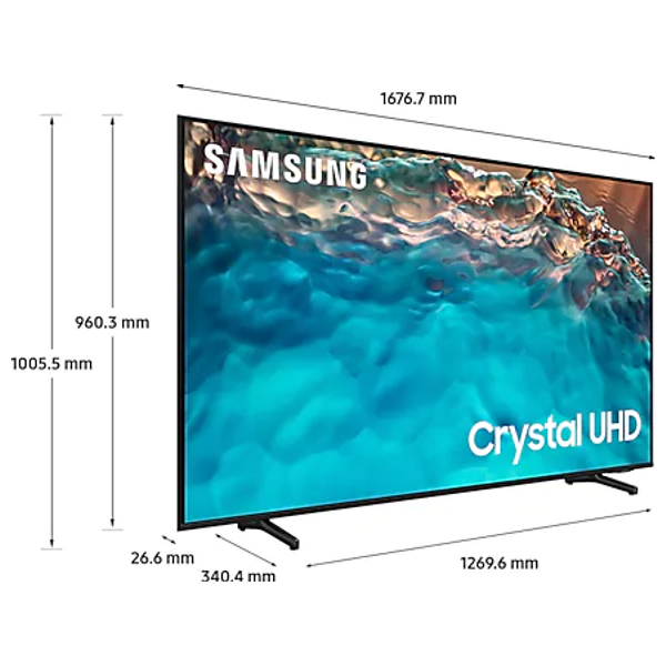 Samsung UA75BU8000 - 75" - Smart - DTV - 4K - LED TV