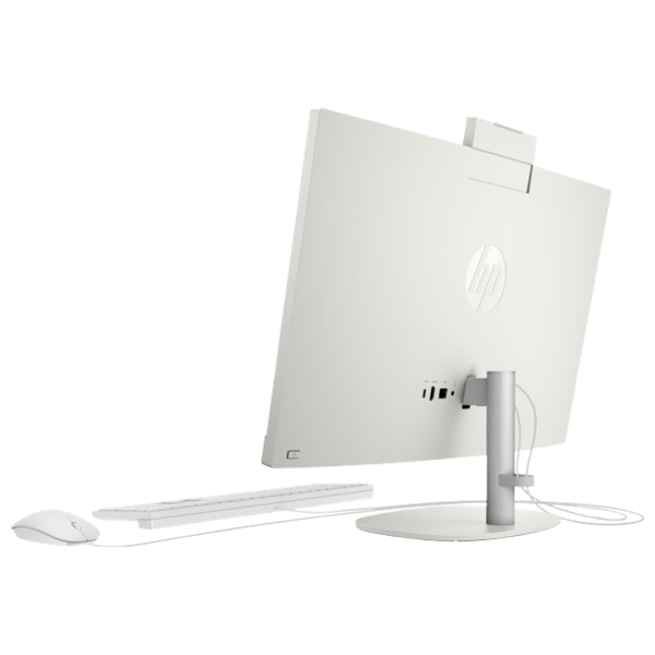 كمبيوتر مكتبي اتش بي 23.8-انج - Core i7-1355U - Iris X - دوز - 16كيكابايت/512 كيكابايت SSD - All-in-One 24-cr0009l AV8L0PA