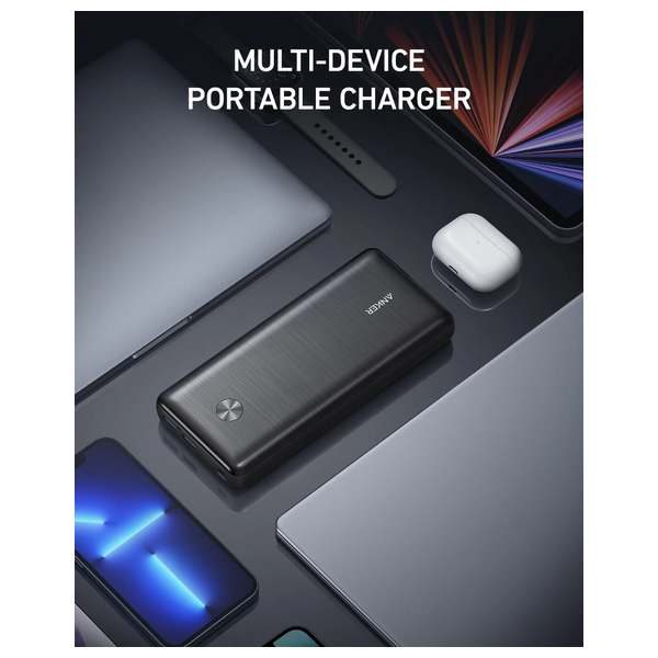  شاحن محمول انكر - A1291H11 - 26000mah - اسود 