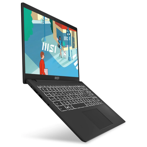  MSI Laptop 15.6-Inch - Modern 15 H B13M-069XAE - Core i7-13620H - 16GB/512GB SSD - Intel Iris Xe - DOS 