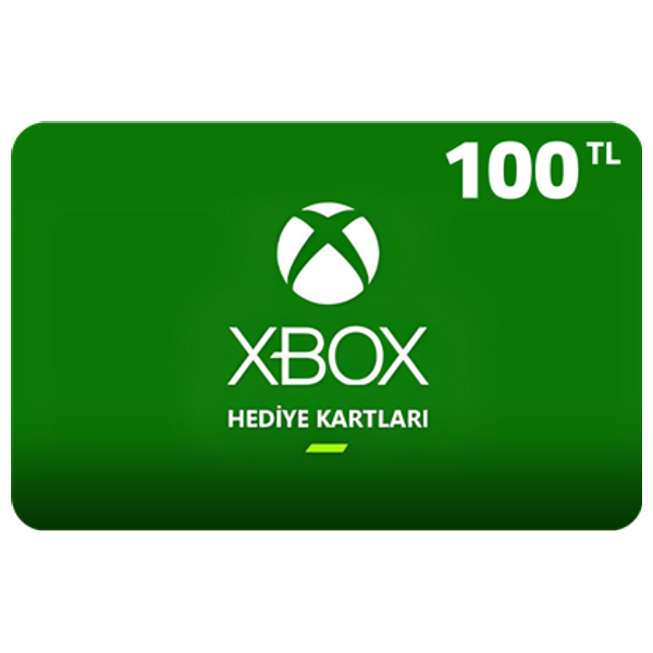  Xbox Card - 100 TL 