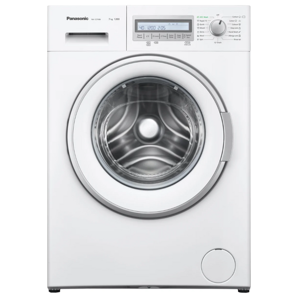  Panasonic NA-127VB6WAS - 7Kg - 1200RPM - Front Loading Washing Machine - White 