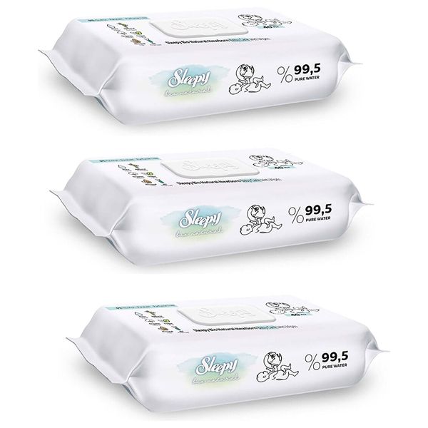  مناديل سليبي بيبي نيو بورن بيولوجيكال ناتشورال - 3×40 منديل 