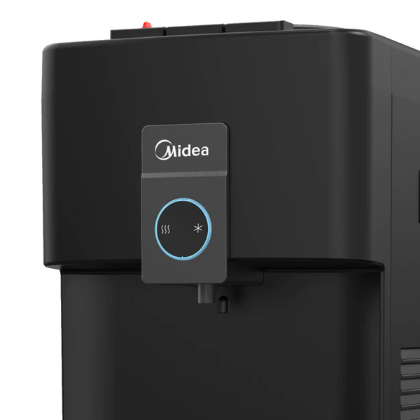 Midea YL2037S-B(B) - Water Dispenser With Refrigerator - Black