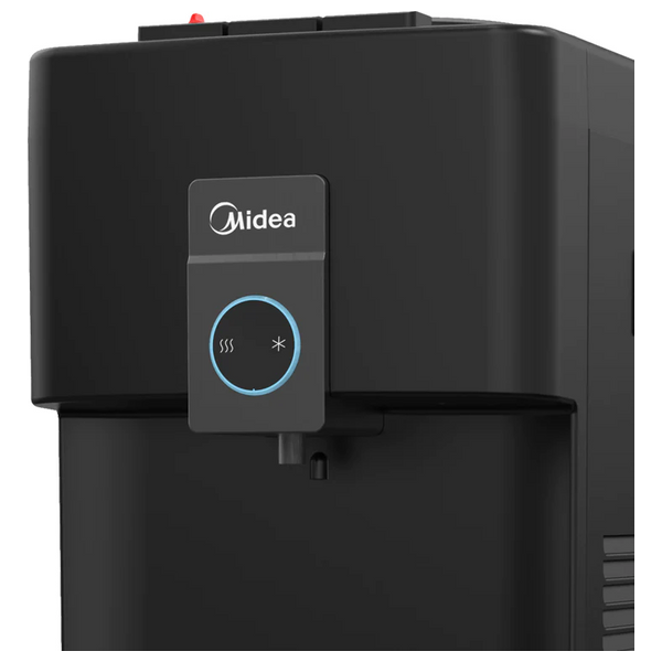 Midea YL2037S-B(B) - Water Dispenser With Refrigerator - Black