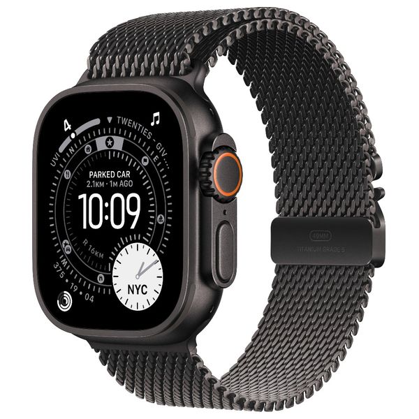 Apple Watch Ultra 3 - 49mm Black Titanium - Satellite Connectivity - High Blood Pressure Alerts - Pre-Order