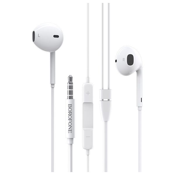 BOROFONE BM30 - Headphone In Ear - White