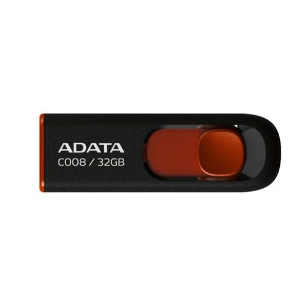 ADATA C008 USB 2.0 - 32GB - USB Flash Drive - Black
