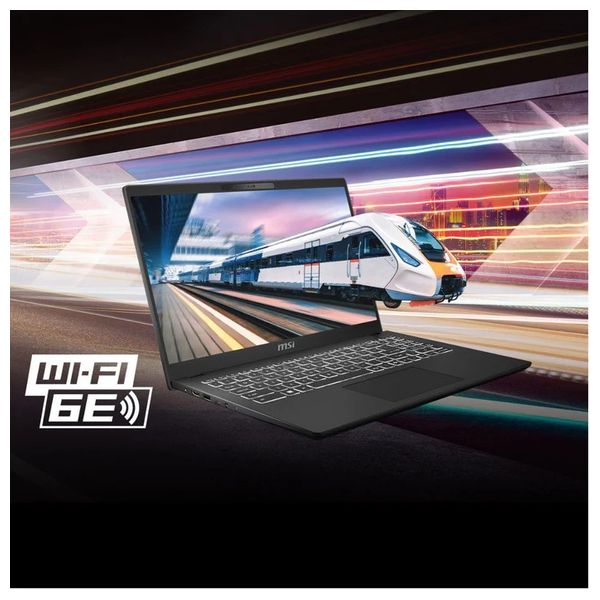 MSI Laptop 15.6-Inch - Modern 15 H AI C2HMG-208AE2 - Core Ultra 7 255H - 16GB/512GB SSD - Intel Arc - Dos