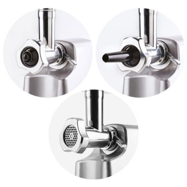  Fakir Torque Pro2000 - Meat Grinder - Silver + Fakir Kaave Mono - Coffee Maker - Rose 