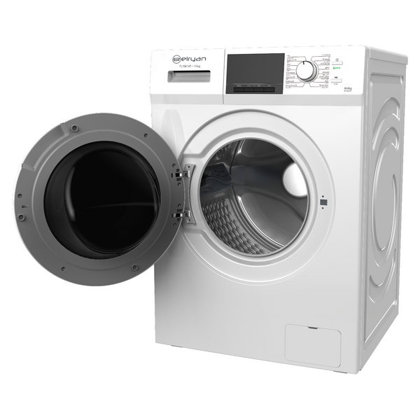 Elryan FL10K14T - 10Kg - 1400RPM - Front Loading Washing Machine - White