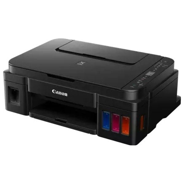 طابعة كانون نافثة للحبر الكل في واحد ملونة – PIXMA G3410 – واي فاي – اسود