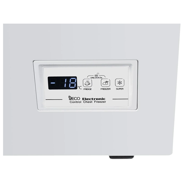  مجمدة افقية الحافظ - 15 قدم - CF444W - ابيض 