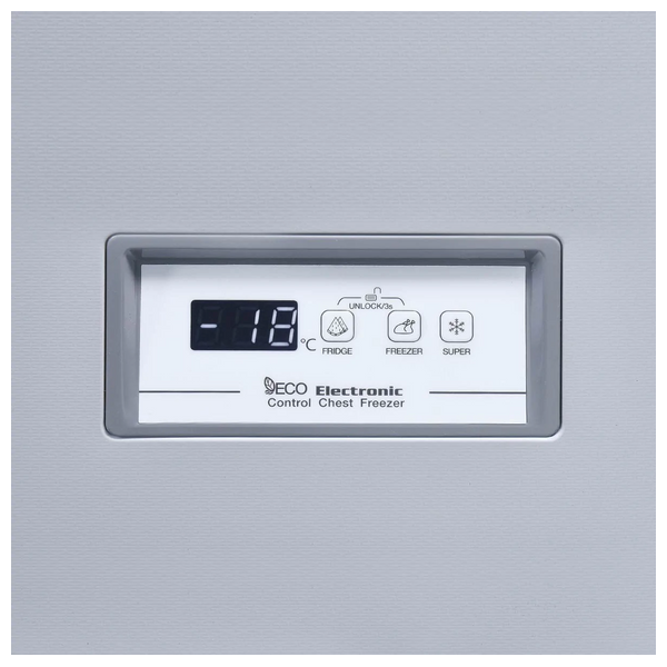 مجمدة افقية الحافظ - 18 قدم - CF510S - سلفر