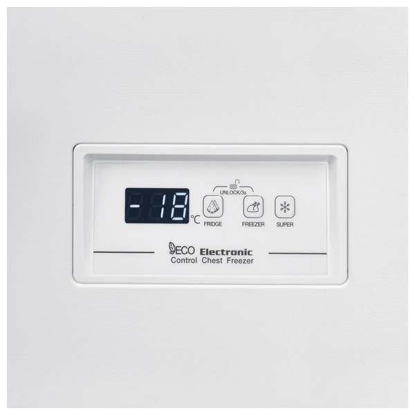 مجمدة افقية الحافظ - 18 قدم - CF510W - ابيض