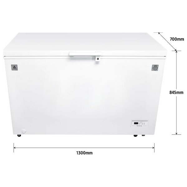 مجمدة افقية الحافظ - 18 قدم - CF510W - ابيض