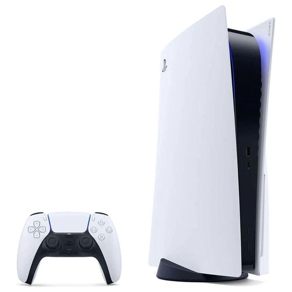  Sony PlayStation 5 Console - European - 825GB SSD - White 