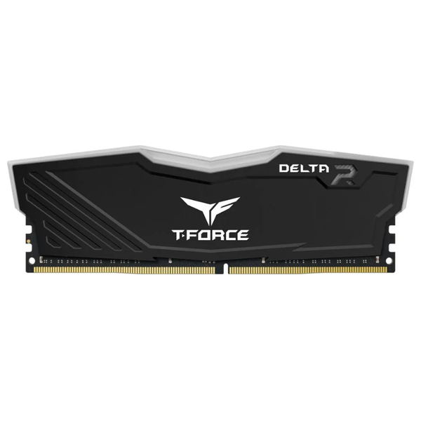 TEAMGROUP CL18 T-Force Delta RGB DDR4 Desktop Ram - 16GB (8x2GB) 3600 Mhz - Black