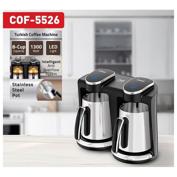  Newal COF-5526 - Coffee Maker - 1300 W - 8 cup capacity - Black 