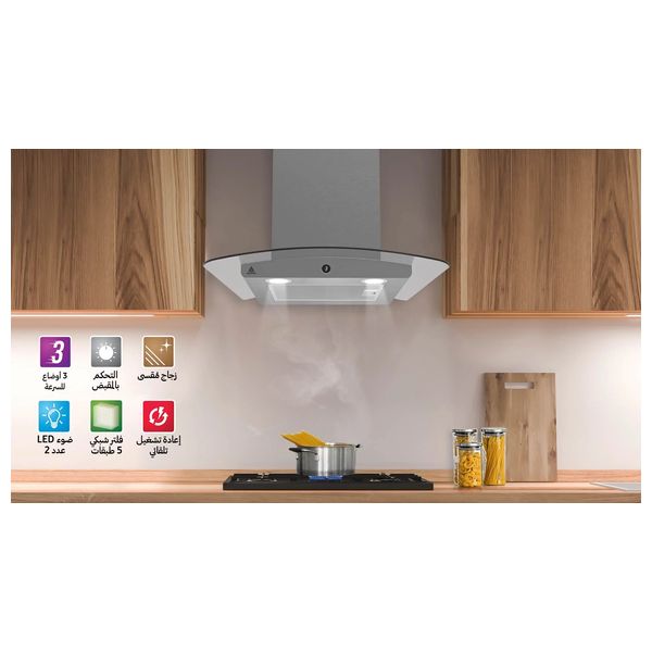  مرشحة هواء الحافظ - CHHA-60CV07 - 60سم - ستانلس ستيل 