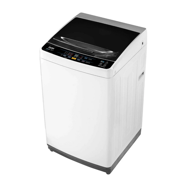 Denka CWM-1400TLWH - 12Kg - Top Loading Washing Machine - White + Denka  IST-2400BW - Steam Iron - Brown