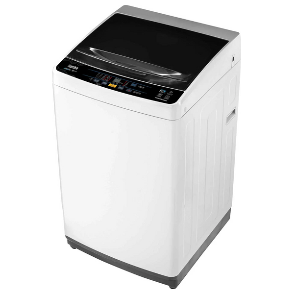  Denka CWM-1400TLWH - 12Kg - Top Loading Washing Machine - White + Denka  IST-2400BW - Steam Iron - Brown 