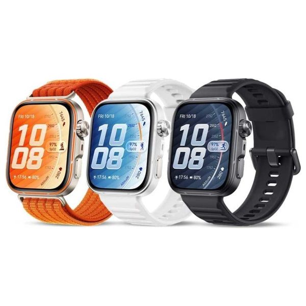 Huawei Watch Fit 5 Pro - 1.92-inch, LTPO AMOLED, 3000 nits - Battery Up to 10 days - 5 ATM + Strap