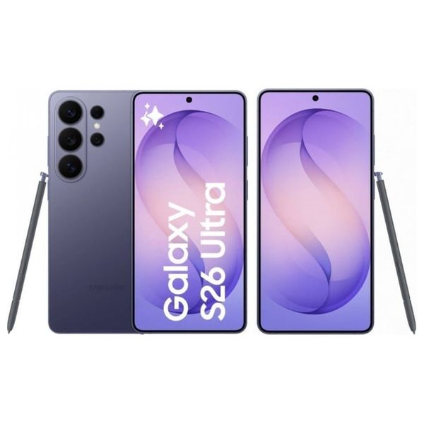 سامسونج كلاكسي S26 الترا - 6.9 انش, شاشة LTPO اموليد 2X الديناميكية, 120 هيرتز - كوالكوم سنابدراجون 8 إيليت جين 5 - بحجم بطارية 5000 مللي امبير, بسرعة شحن 60 واط - مع خاصية كلاكسي AI - حجز مسبق