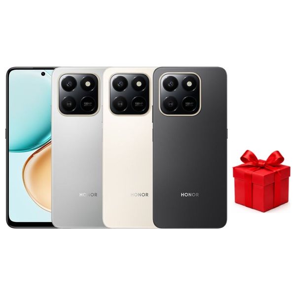 هونر X7d - دبل سيم - شاشة 6.77 بوصة - معالج سناب دراغون 685 - بطارية 6500 مللي أمبير بالساعة، شحن سريع 35 واط + هدية مجانية