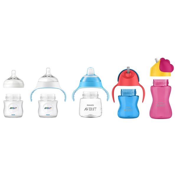  كوب تدريب فيليبس أفنت للأطفال مع مصاصة مرنة ومقبض مريح - 300 مل 