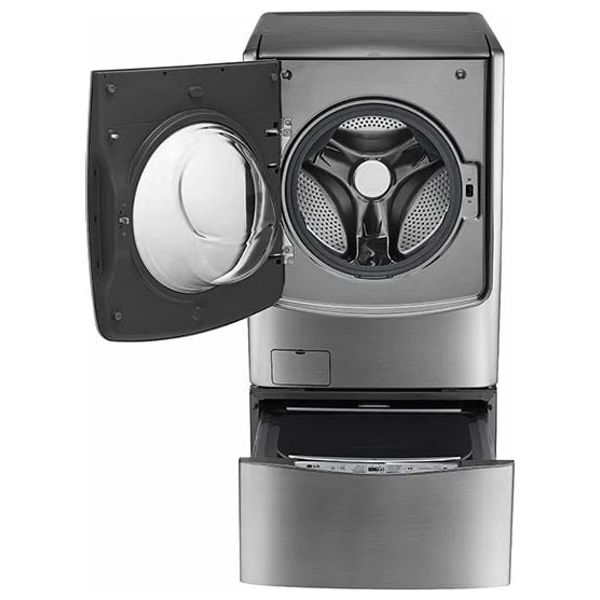 غسالة ال جي فتحة امامية - 21 كغم+12كغم - 1000 دورة بالدقيقة - WDC9H067HTS - سلفر