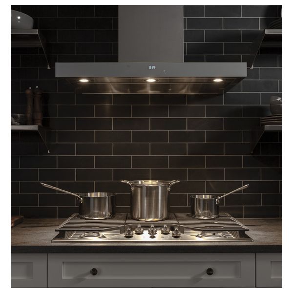 GE UVW9361SLSS - 91cm - Cooker Hood - Stainless Steel